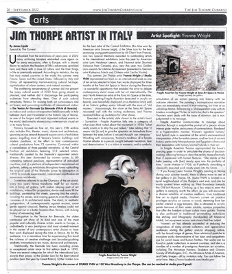 Jim Thorpe Artist In Italy - 2022